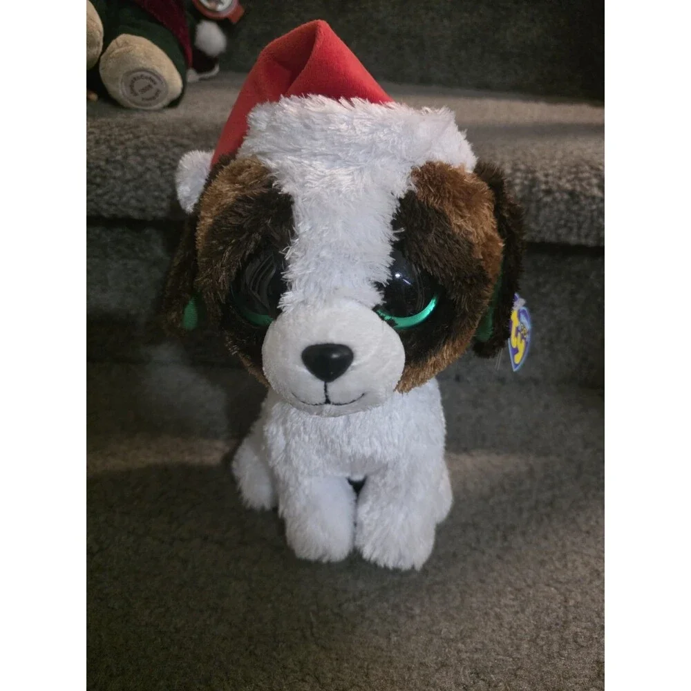 Ty Beanie Boos - PRESENTS The Holiday Dog 10